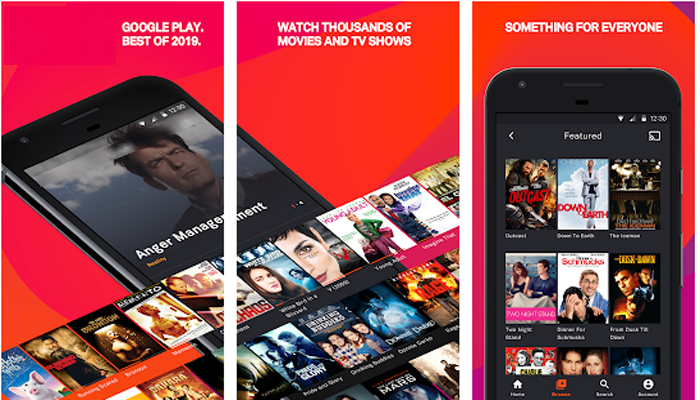 Screenshot 1 Show Movies List Box App